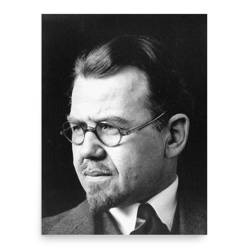 Emanuel Hahn poster print, in size 18x24 inches.