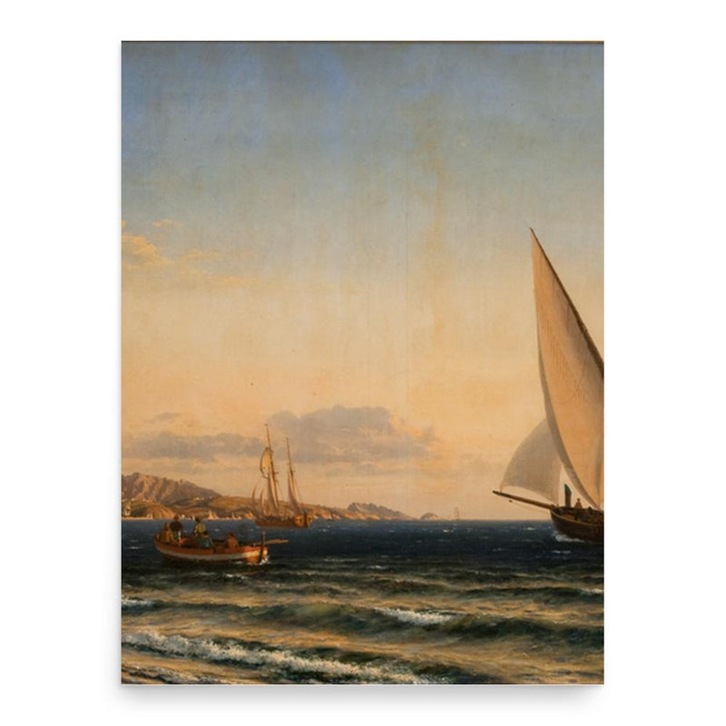 Emanuel Larsen poster print, in size 18x24 inches.