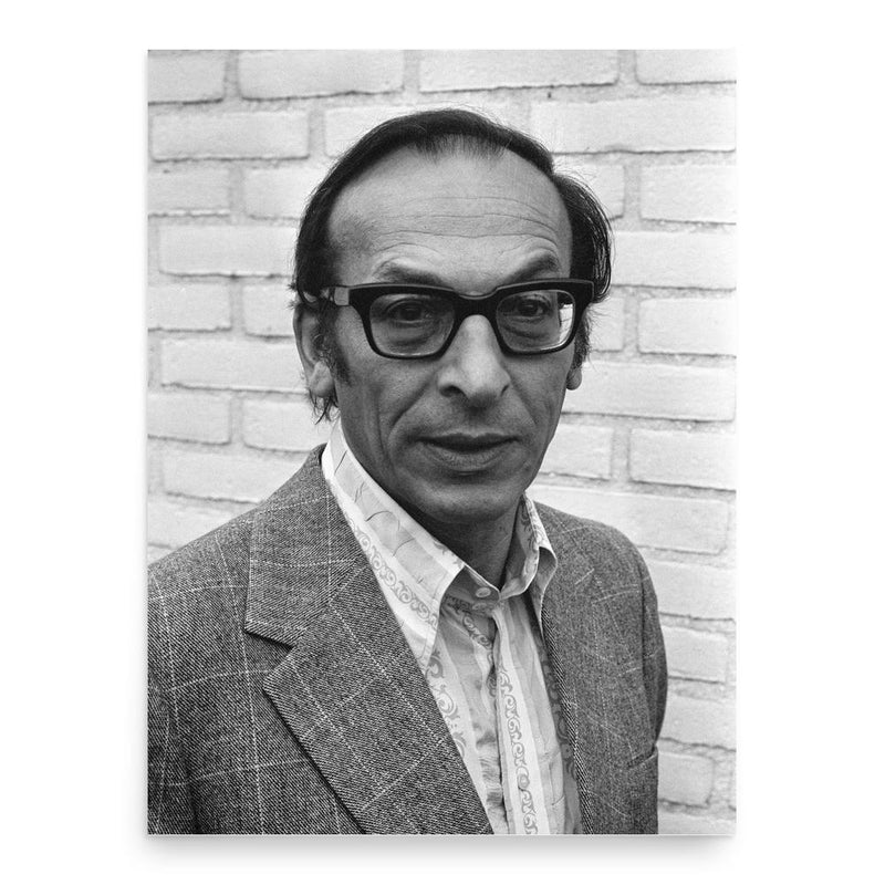 Emanuel Litvinoff poster print, in size 18x24 inches.