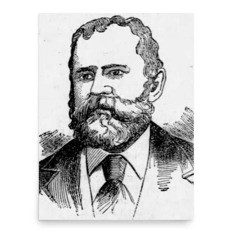 Emanuel Ninger poster print, in size 18x24 inches.