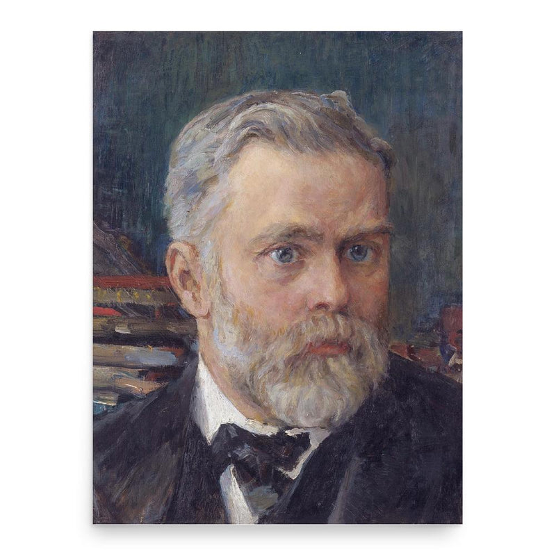 Emanuel Nobel poster print, in size 18x24 inches.