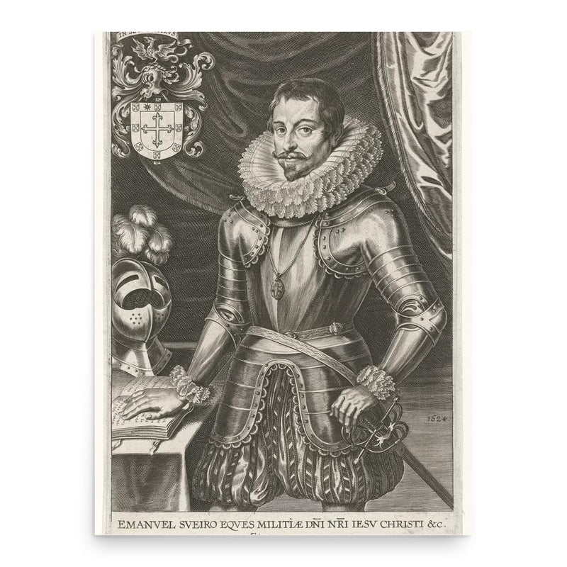 Emanuel Sueyro poster print, in size 18x24 inches.