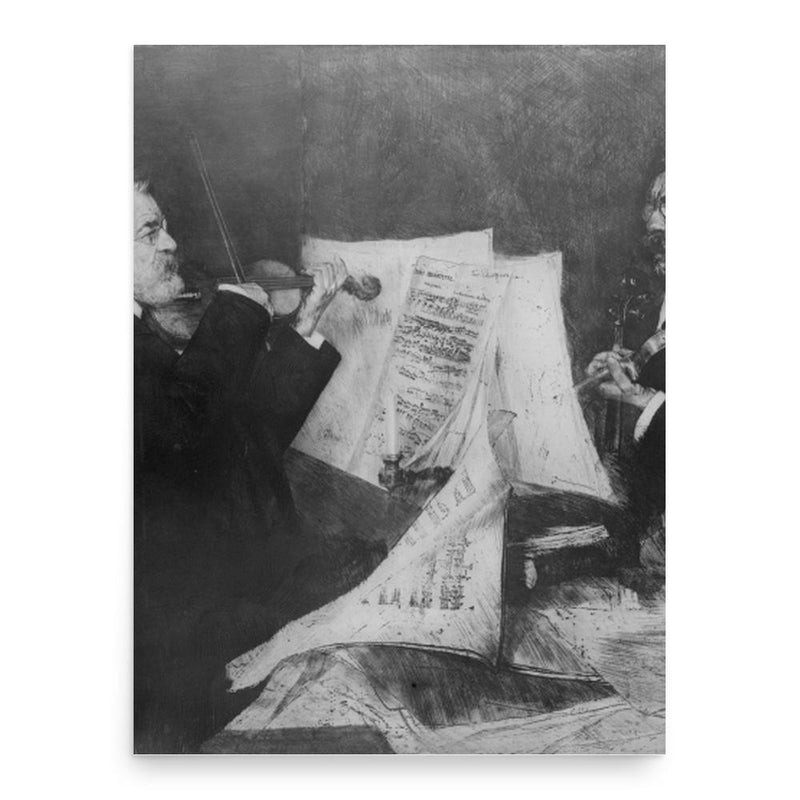 Emanuel Wirth poster print, in size 18x24 inches.