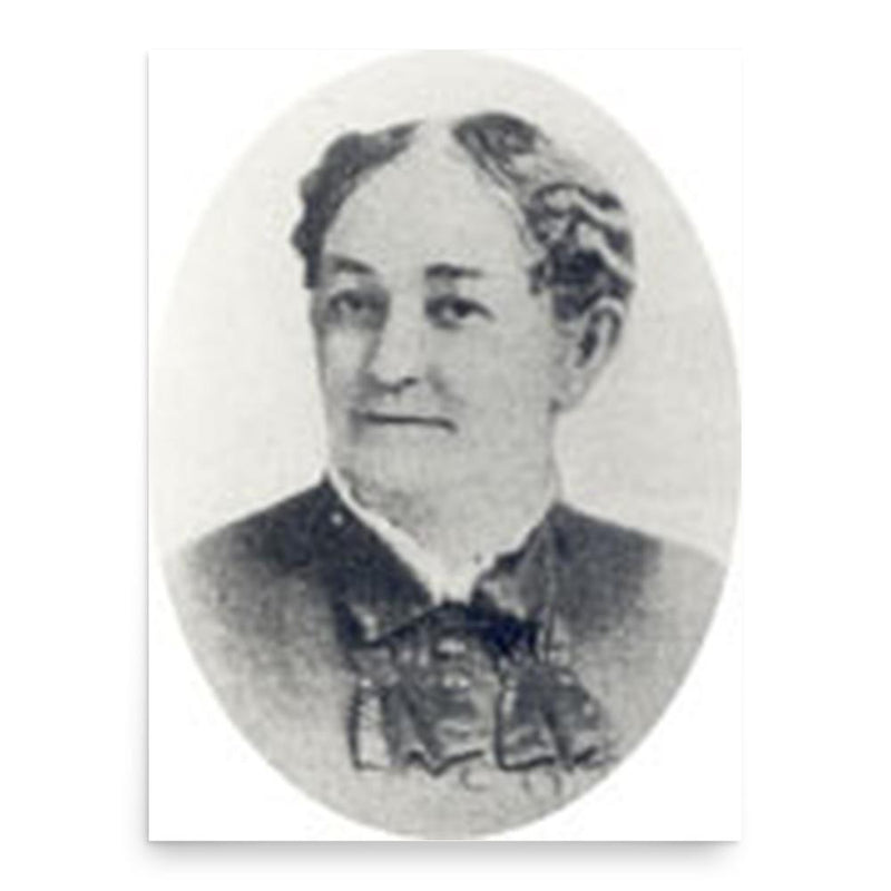 Emeline Roberts Jones poster print, in size 18x24 inches.