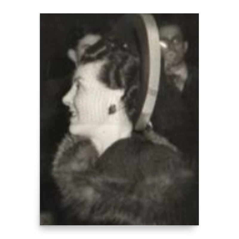 Emery Bonett poster print, in size 18x24 inches.