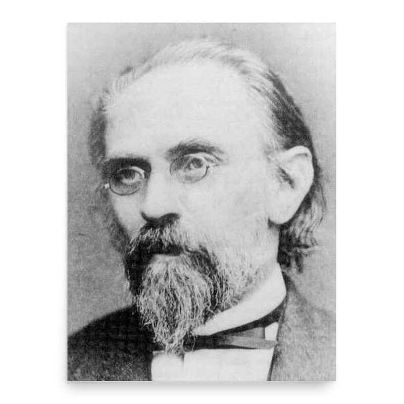 Emil Erlenmeyer poster print, in size 18x24 inches.