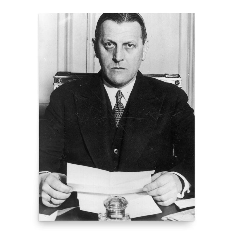 Emil Fey poster print, in size 18x24 inches.