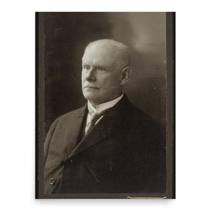 Emil Genetz poster print, in size 18x24 inches.