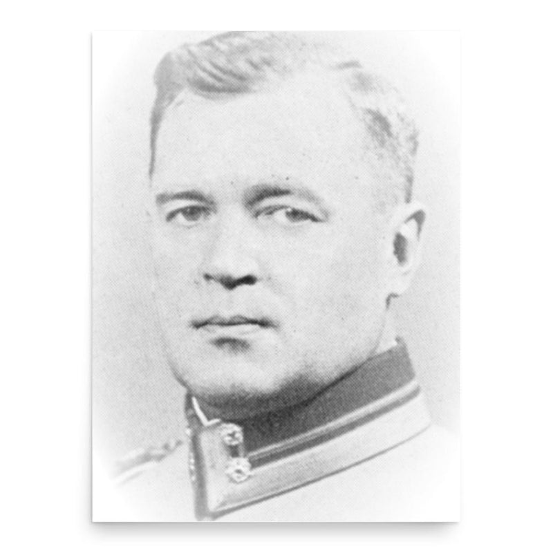 Emil Hagelberg poster print, in size 18x24 inches.