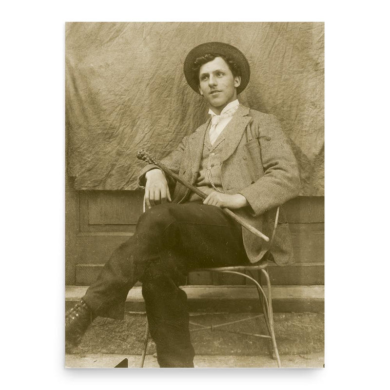 Emil Julius Epple poster print, in size 18x24 inches.