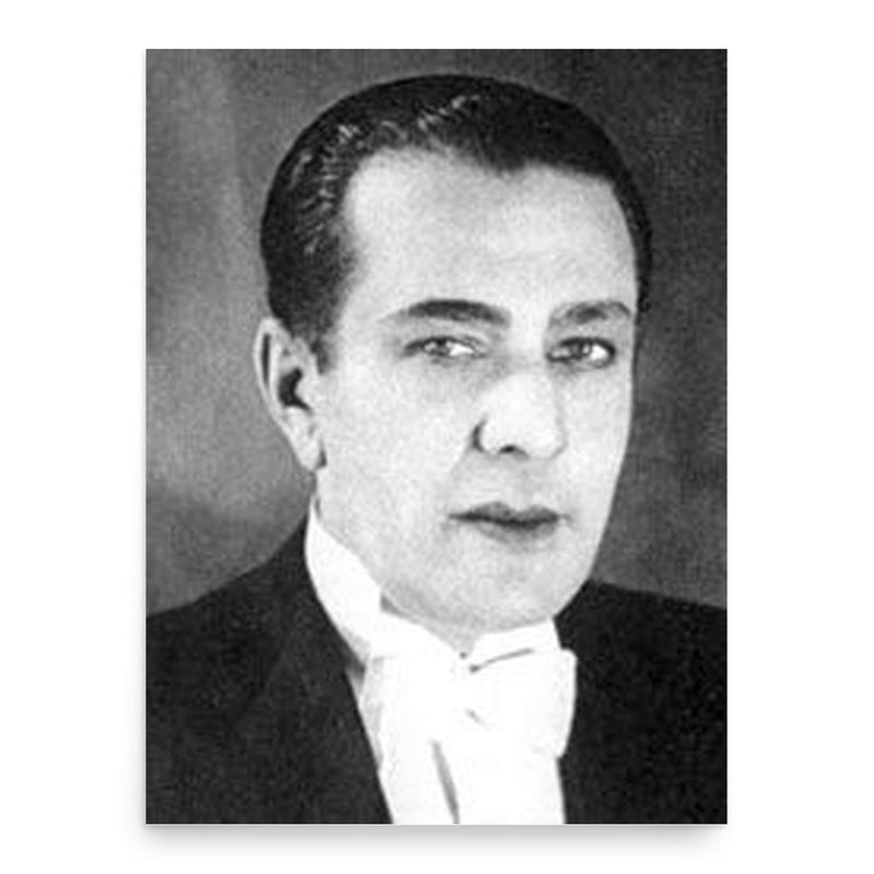 Emil Kio poster print, in size 18x24 inches.