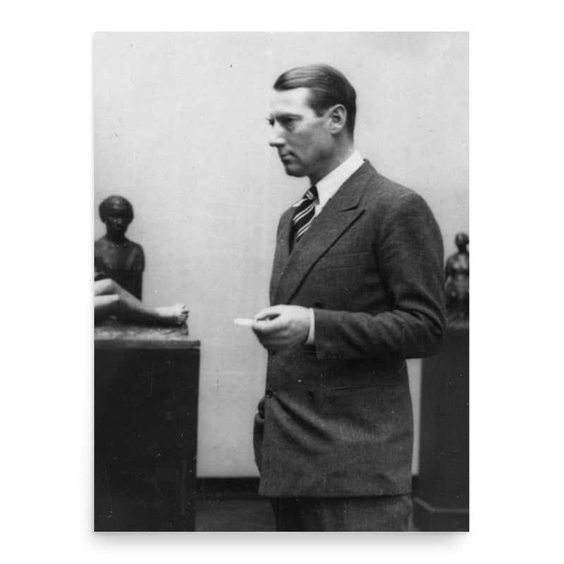 Emil Lie poster print, in size 18x24 inches.