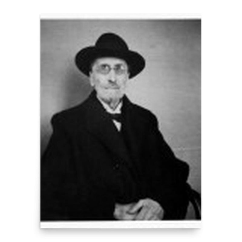 Emil Ludwig Schmidt poster print, in size 18x24 inches.