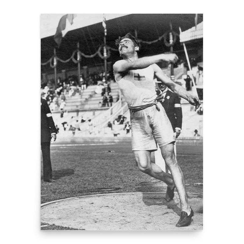 Emil Magnusson poster print, in size 18x24 inches.