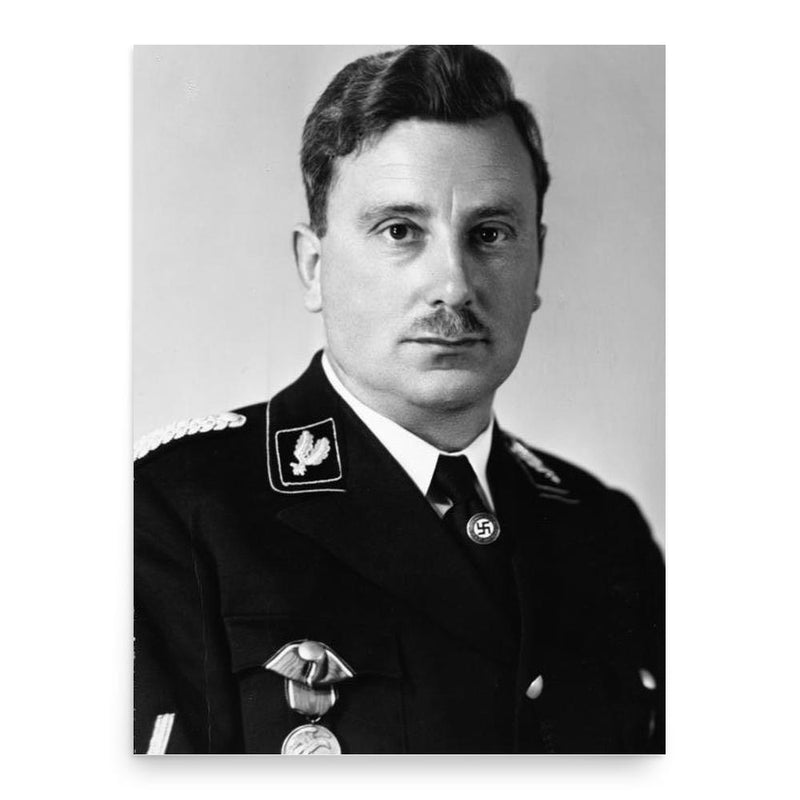 Emil Maurice poster print, in size 18x24 inches.