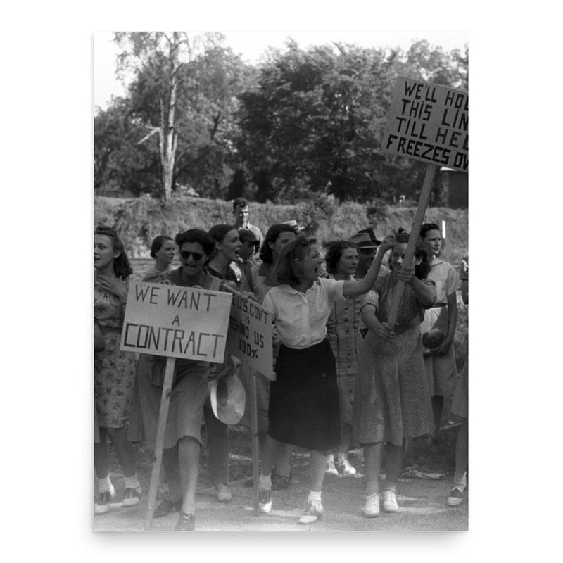 Emil Rieve poster print, in size 18x24 inches.