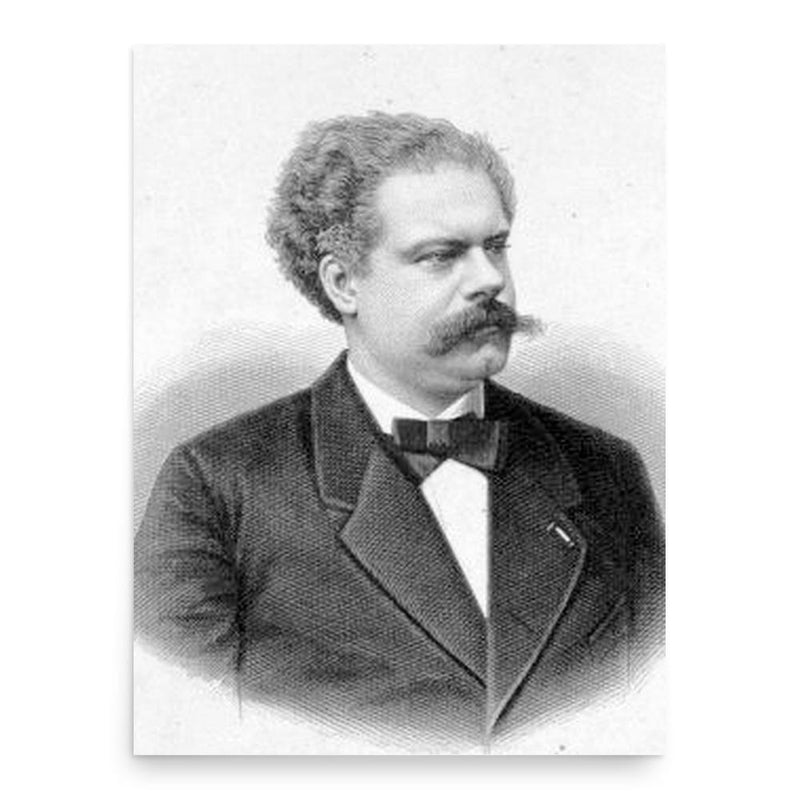 Emil Scaria poster print, in size 18x24 inches.