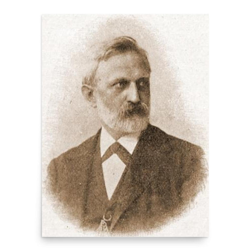 Emil Schallopp poster print, in size 18x24 inches.