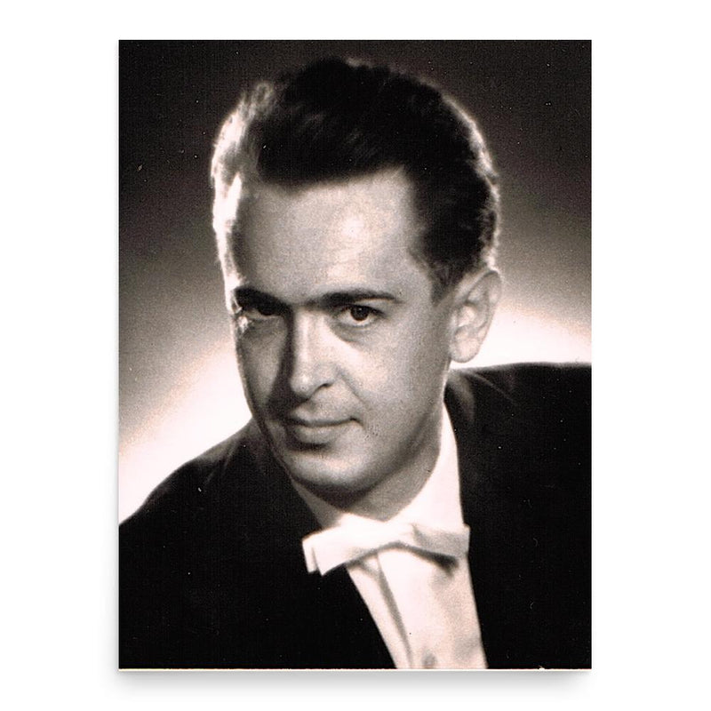 Emil Simon poster print, in size 18x24 inches.