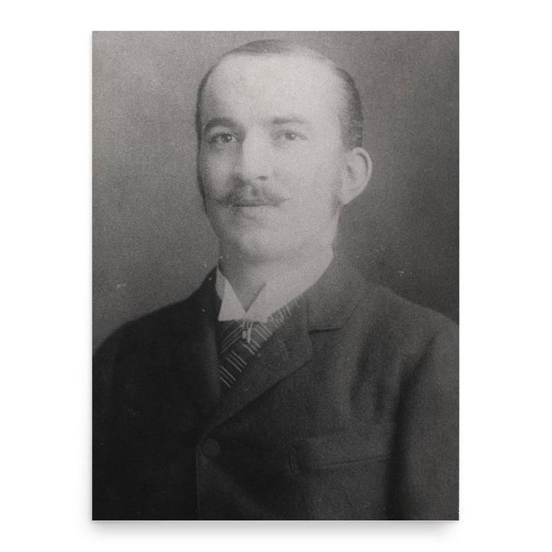 Emil Stodola poster print, in size 18x24 inches.