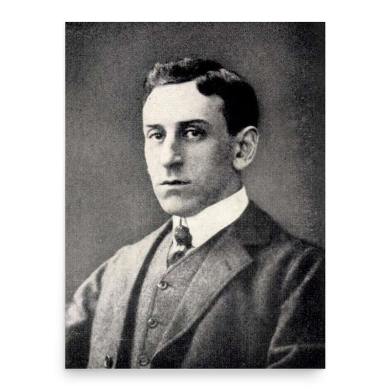 Emil Torday poster print, in size 18x24 inches.