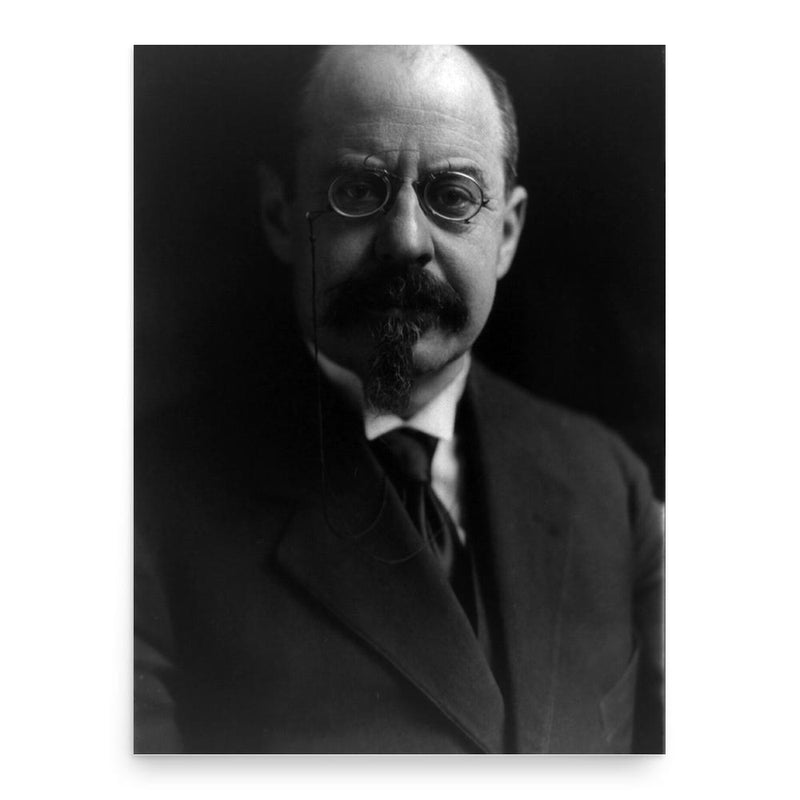 Emile Vandervelde poster print, in size 18x24 inches.