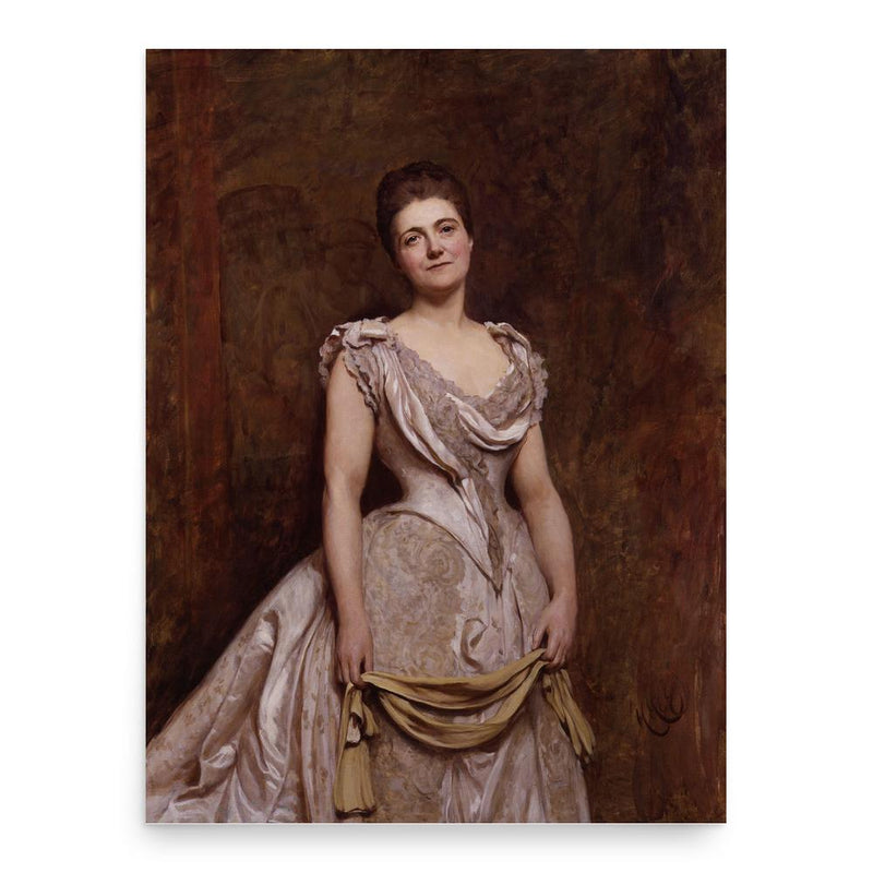 Emilia Dilke poster print, in size 18x24 inches.