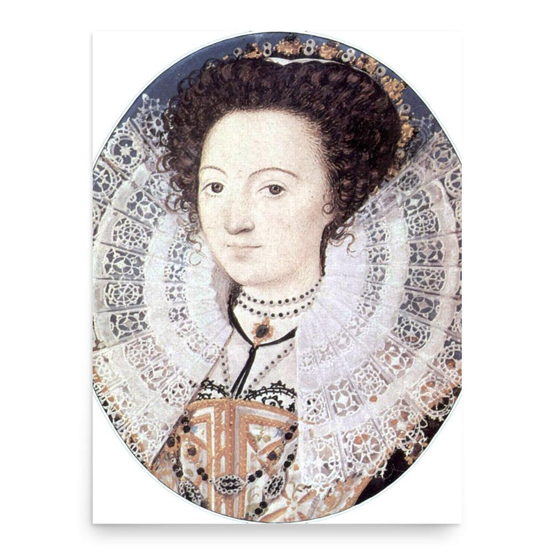 Emilia Lanier poster print, in size 18x24 inches.