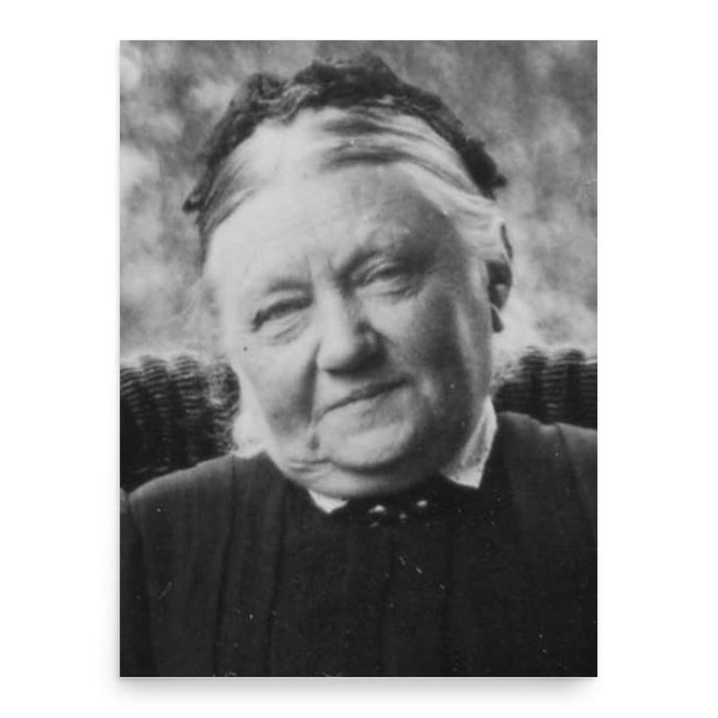 Emilie Bergbom poster print, in size 18x24 inches.