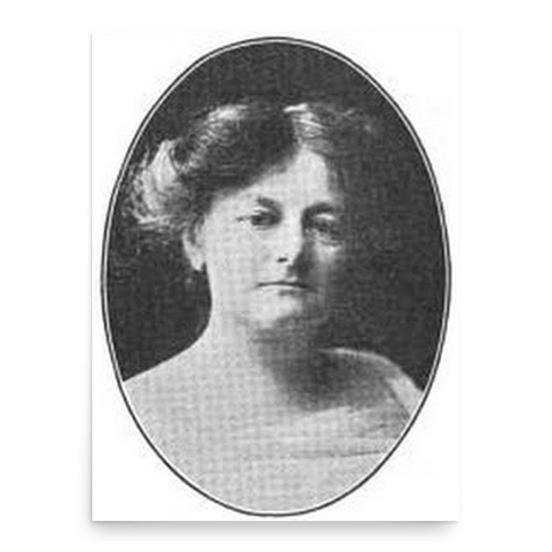 Emilie Frances Bauer poster print, in size 18x24 inches.