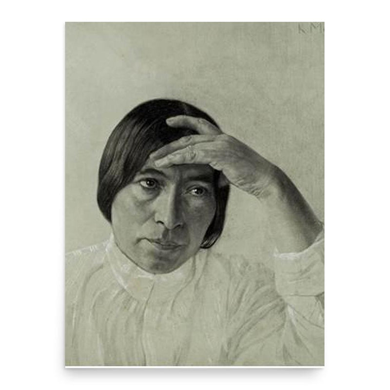 Emilie Mediz-Pelikan poster print, in size 18x24 inches.