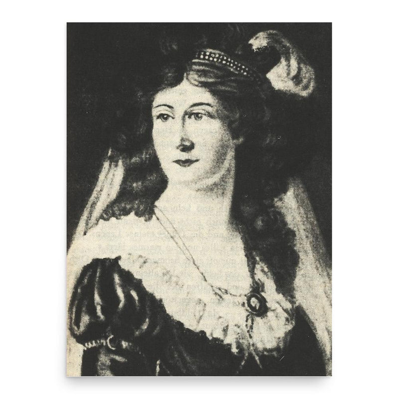 Emilie von Berlepsch poster print, in size 18x24 inches.