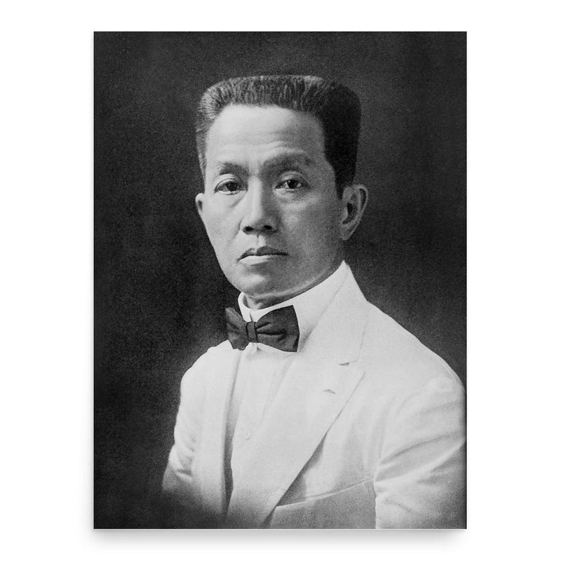 Emilio Aguinaldo poster print, in size 18x24 inches.