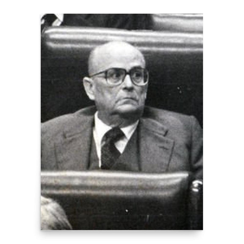 Emilio Attard Alonso poster print, in size 18x24 inches.