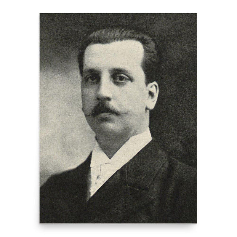 Emilio Bello Codesido poster print, in size 18x24 inches.