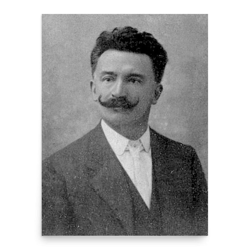 Emilio Caldara poster print, in size 18x24 inches.