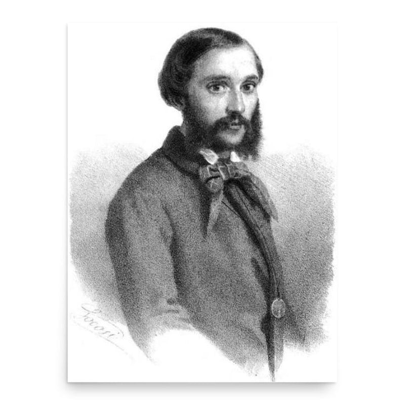 Emilio Dandolo poster print, in size 18x24 inches.