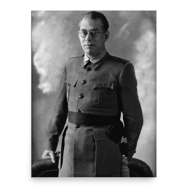 Emilio Mola poster print, in size 18x24 inches.