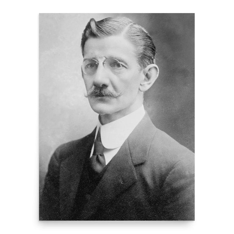 Emilio Rabasa poster print, in size 18x24 inches.