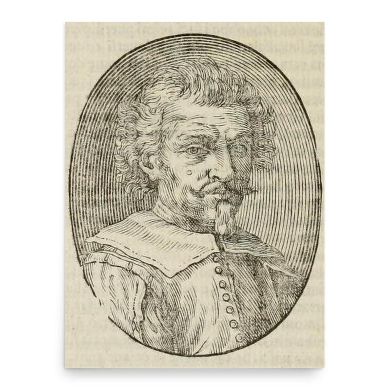 Emilio Savonanzi poster print, in size 18x24 inches.