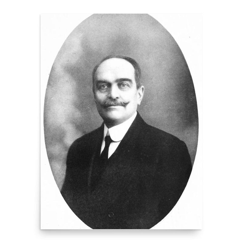 Emilio Turati poster print, in size 18x24 inches.