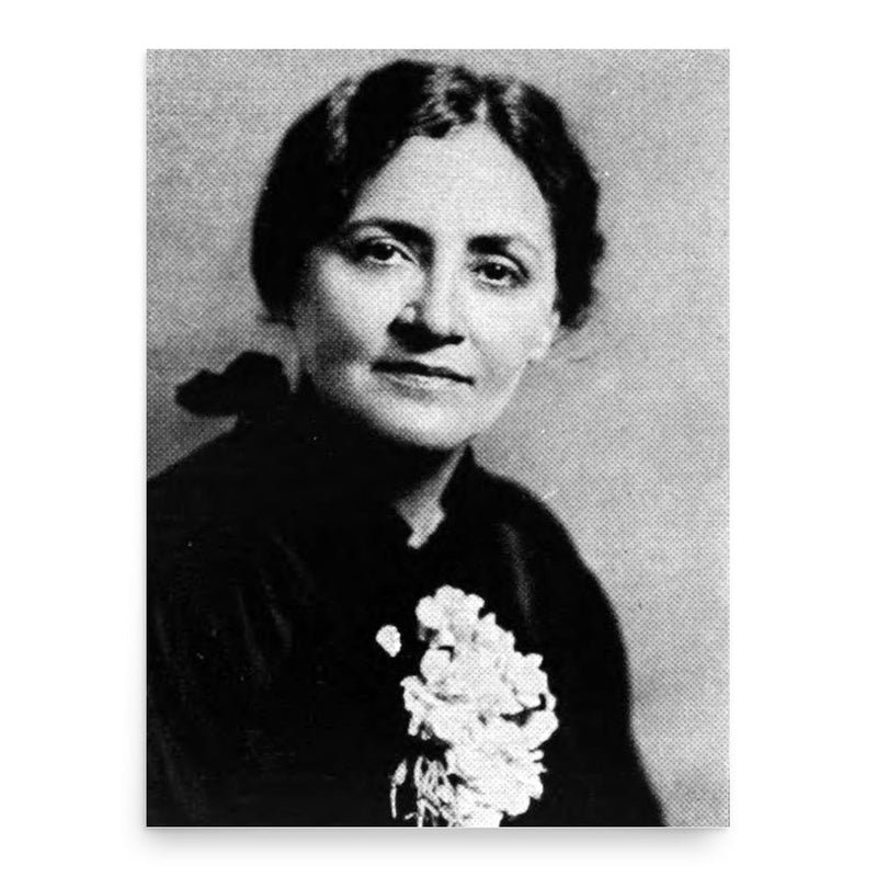 Emily Barnelia Woodward poster print, in size 18x24 inches.