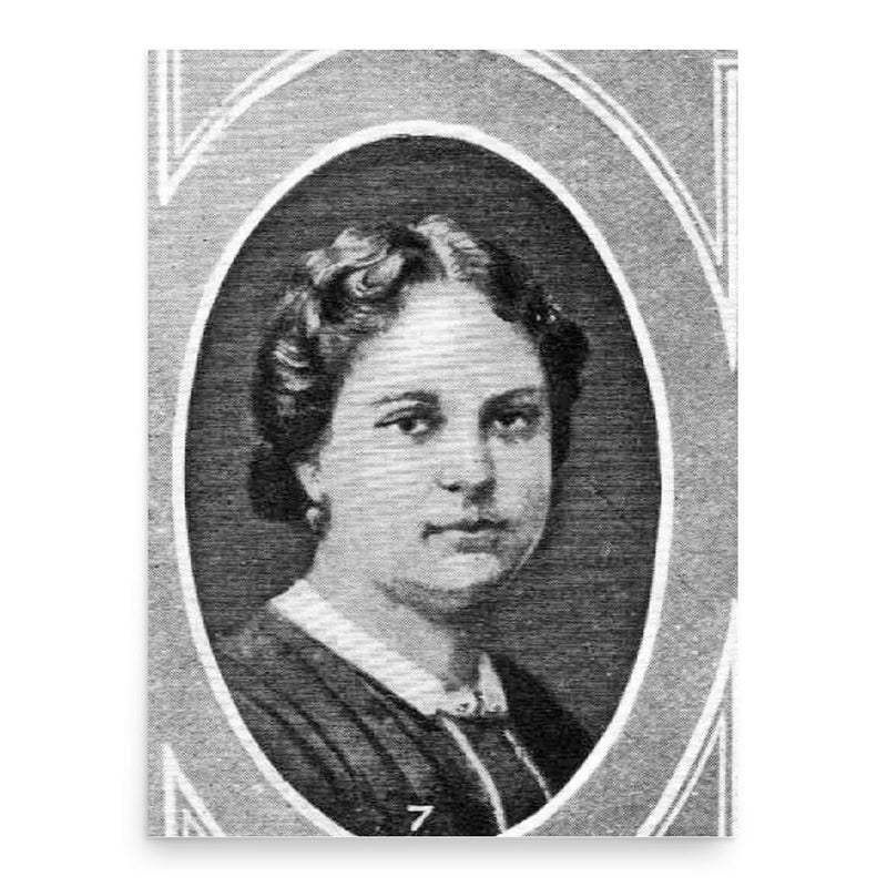 Emily Blatchley poster print, in size 18x24 inches.