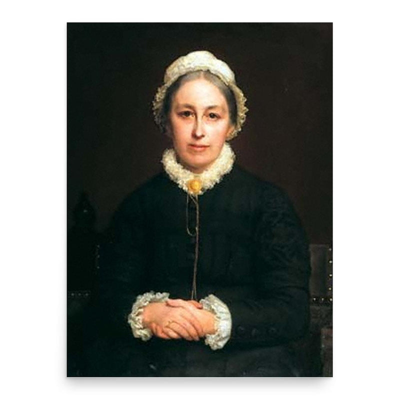 Emily Davies poster print, in size 18x24 inches.