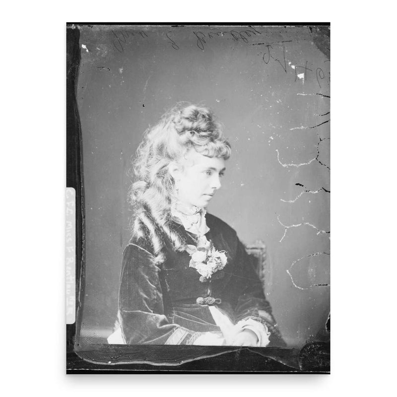 Emily Florence Cazneau poster print, in size 18x24 inches.