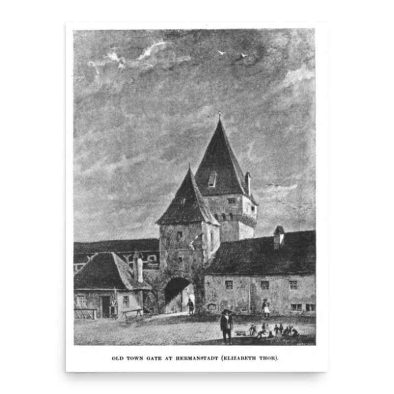 Emily Gerard poster print, in size 18x24 inches.