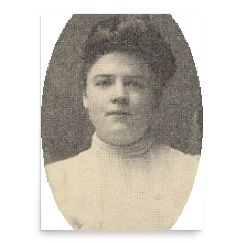 Emily Helen Butterfield poster print, in size 18x24 inches.