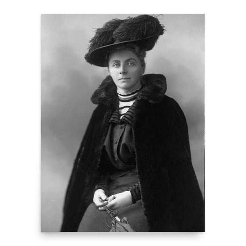 Emily Hobhouse poster print, in size 18x24 inches.