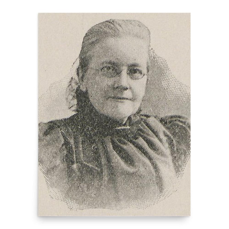 Emily Janes poster print, in size 18x24 inches.