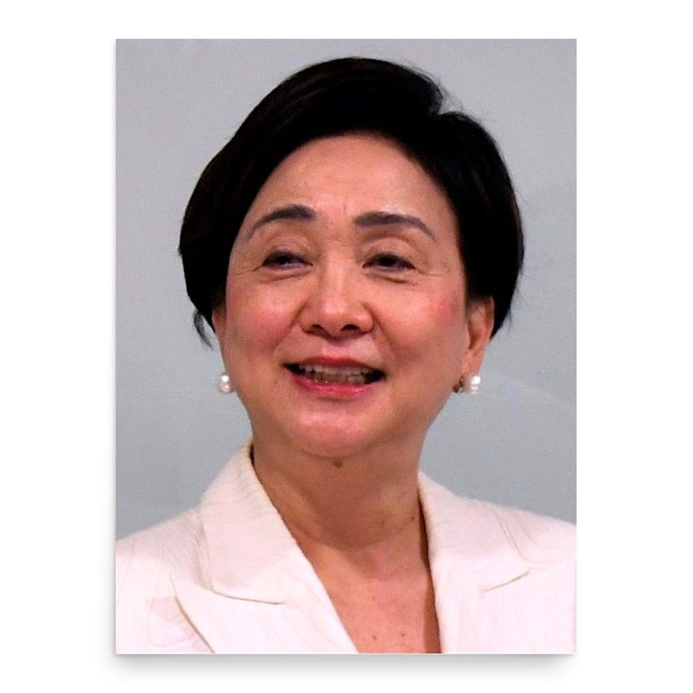 Emily Lau poster print, in size 18x24 inches.